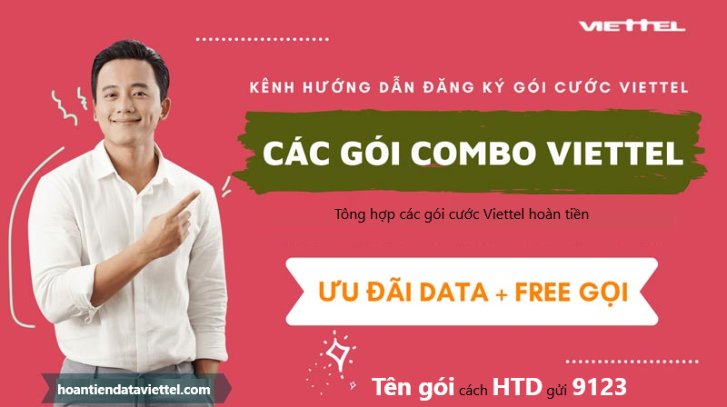 Cách đăng ký gói cước combo Data - gọi thoại hoàn tiền