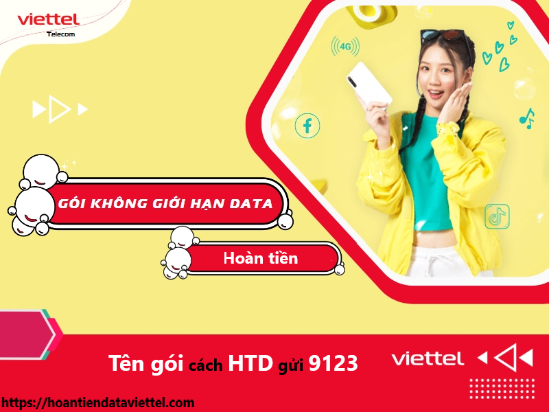 Các gói cước Viettel hoàn tiền không giới hạn data